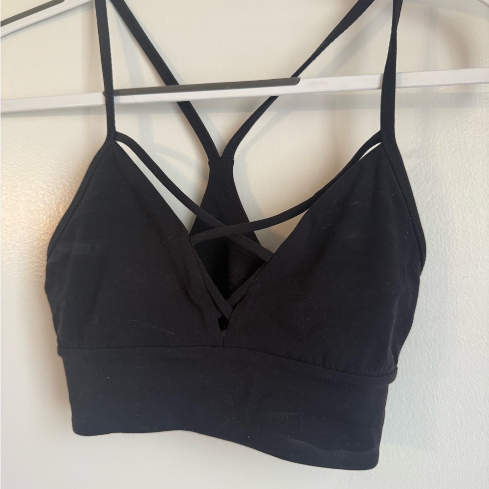 Black Strappy Bralette